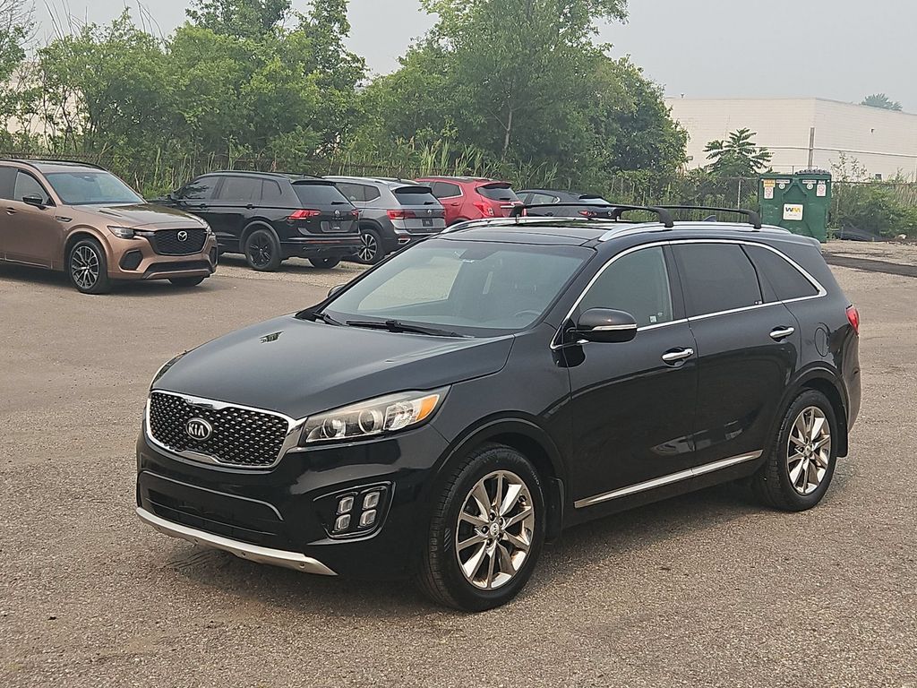 Ebony Black 2016 Kia Sorento SUV / Crossover Front-Wheel Drive 6-Speed Automatic