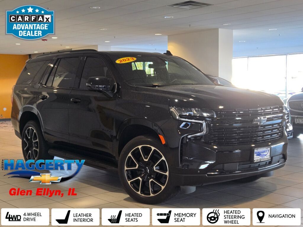 Black 2023 Chevrolet Tahoe RST 4WD SUV / Crossover Four-Wheel Drive