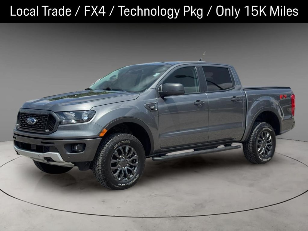 Carbonized Gray Metallic 2023 Ford Ranger Pickup Truck Four-Wheel Drive Automatic