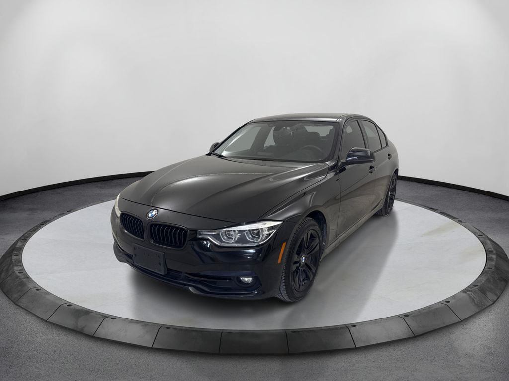 Jet Black 2018 BMW 3 Series Sedan Rear-Wheel Drive 8-Speed Automatic