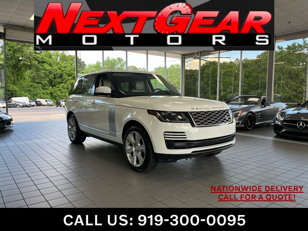 White 2018 Land Rover Range Rover SUV / Crossover All-Wheel Drive 8-Speed Automatic