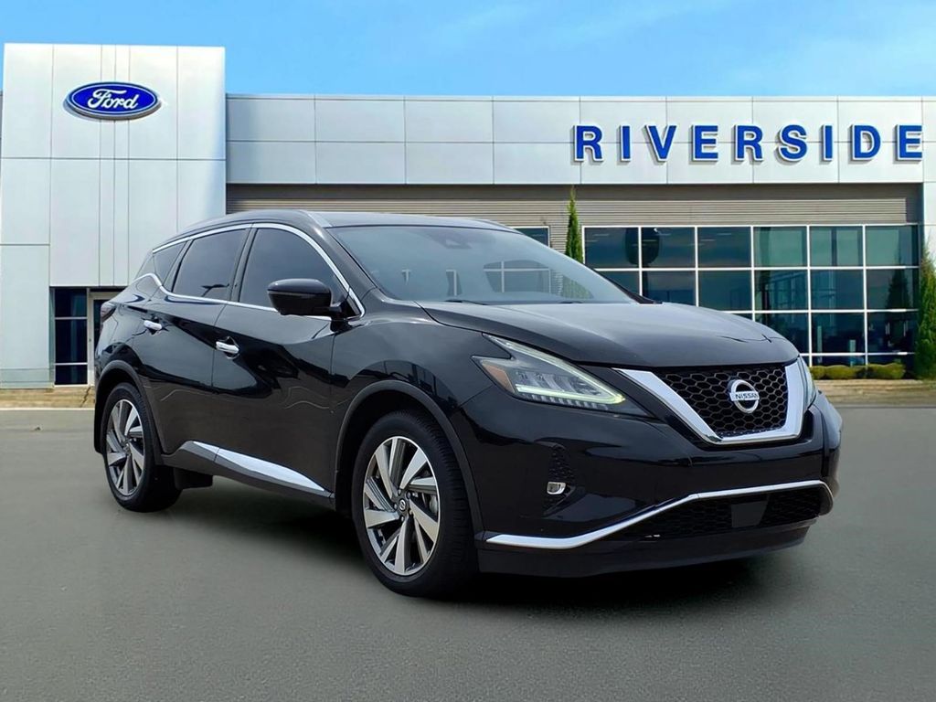 Super Black Metallic 2020 Nissan Murano SUV / Crossover Front-Wheel Drive Continuously Variable Transmission