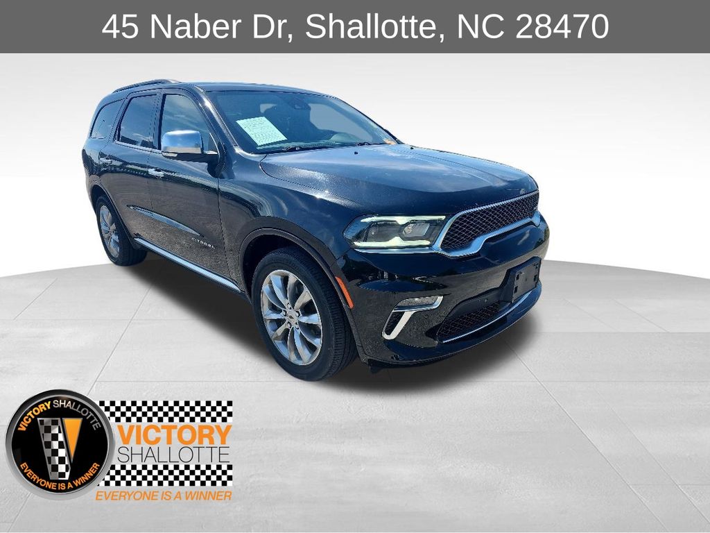DB Black Crystal Clearcoat 2021 Dodge Durango SUV / Crossover Rear-Wheel Drive 8-Speed Automatic