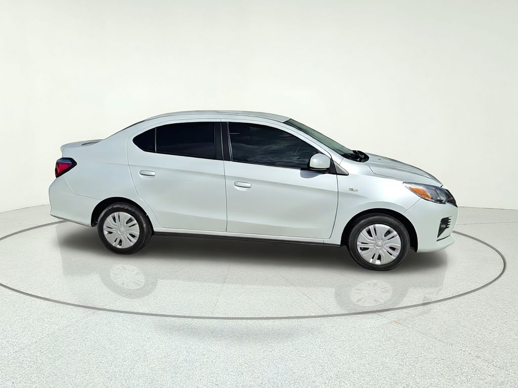 2023 Mitsubishi Mirage G4 ES White at DeMontrond Ford
