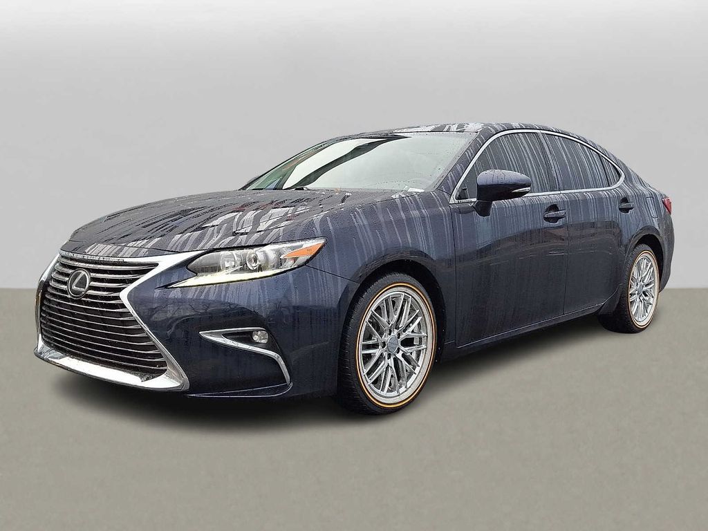 Blue 2017 Lexus ES 350 FWD Sedan Front-Wheel Drive 6-Speed Automatic