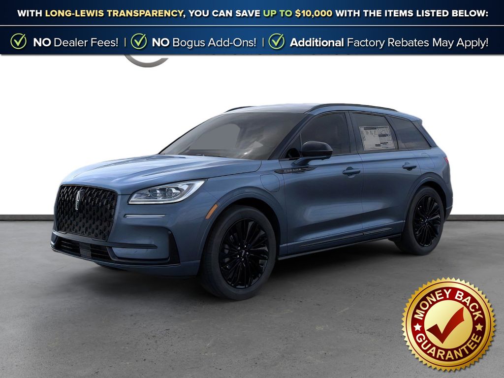 Whisper Blue Metallic Clearcoat 2025 Lincoln Corsair SUV / Crossover All-Wheel Drive Continuously Variable Transmission