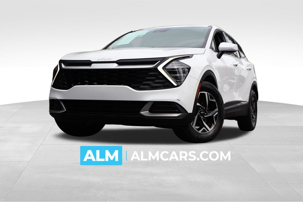 Glacial White Pearl 2025 Kia Sportage SUV / Crossover Front-Wheel Drive 8-Speed Automatic