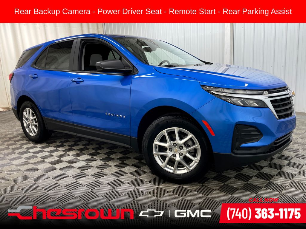 Riptide Blue Metallic 2024 Chevrolet Equinox SUV / Crossover Front-Wheel Drive 6-Speed Automatic Overdrive