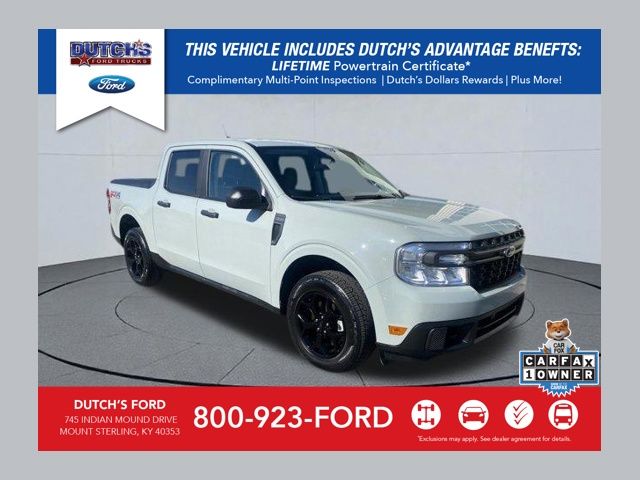 Cactus Gray 2024 Ford Maverick XLT SuperCrew AWD Pickup Truck All-Wheel Drive 8-Speed Automatic