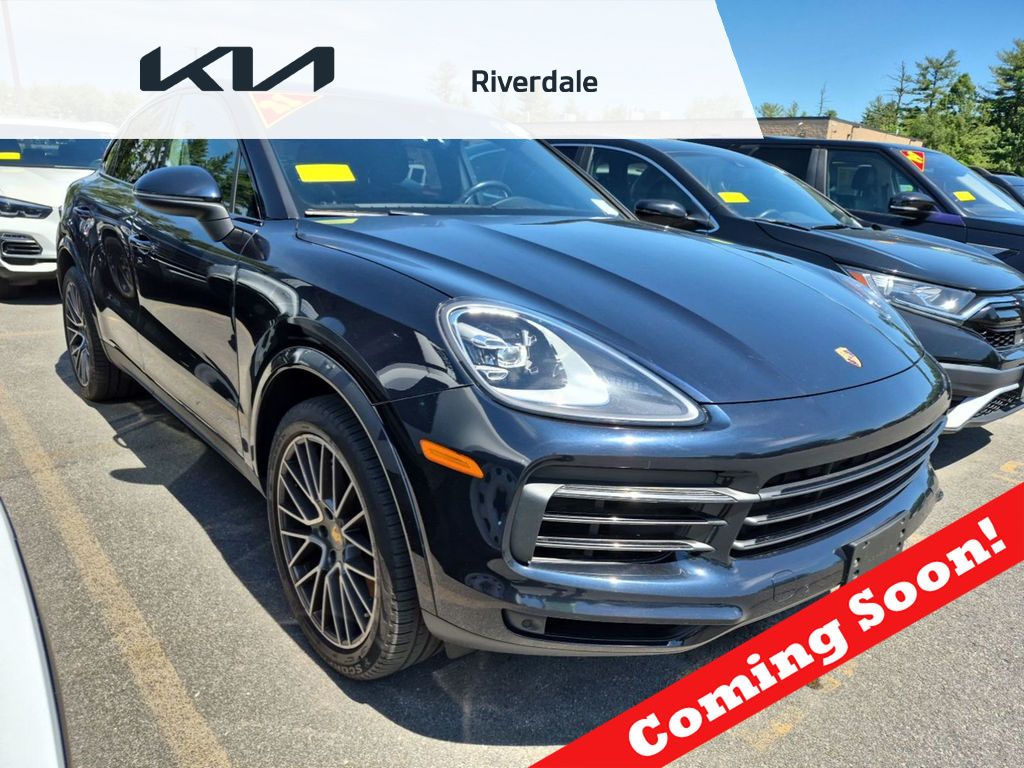 Moonlight Blue Metallic 2021 Porsche Cayenne Coupe AWD Coupe All-Wheel Drive 8-Speed Automatic
