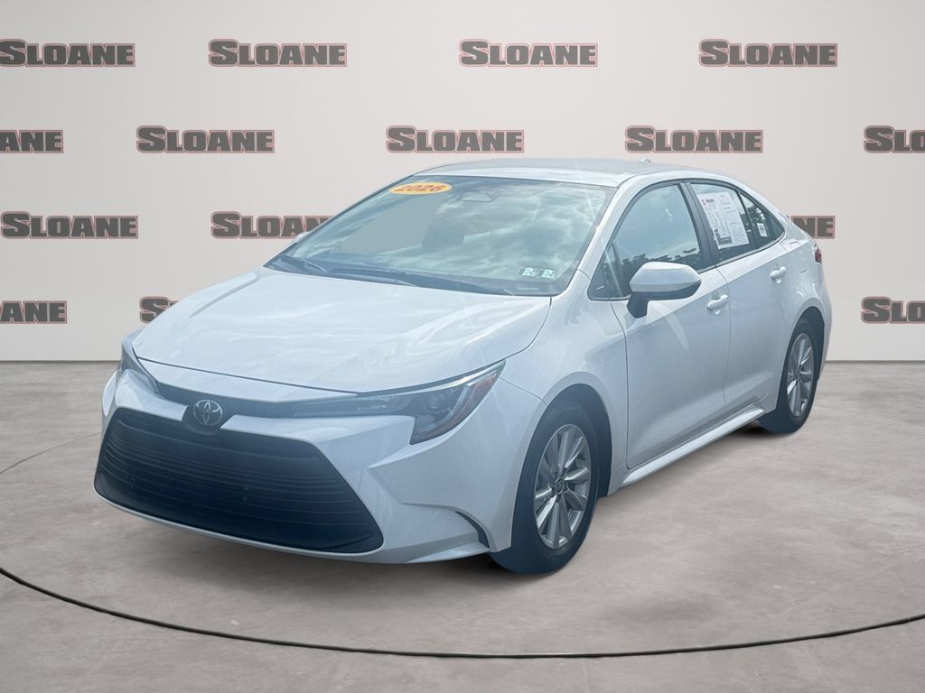Ice Cap 2026 Toyota Corolla LE FWD Sedan Front-Wheel Drive Continuously Variable Transmission