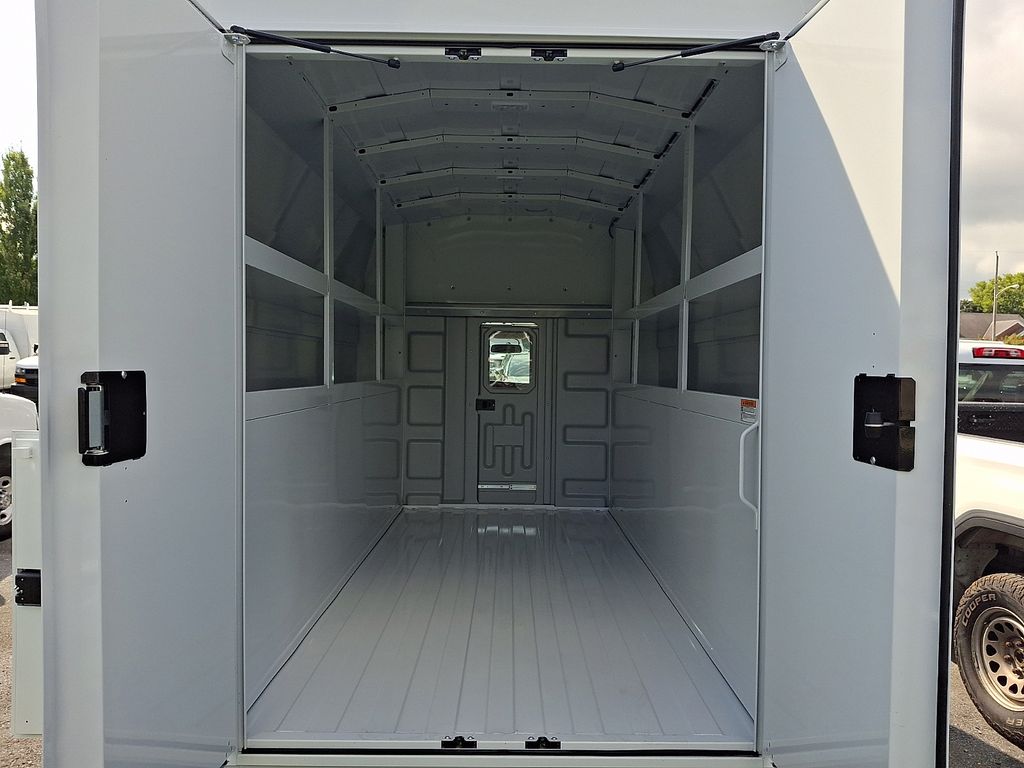 2026 Chevrolet Express 3500 Work Van White at Klick Lewis Buick Chevrolet
