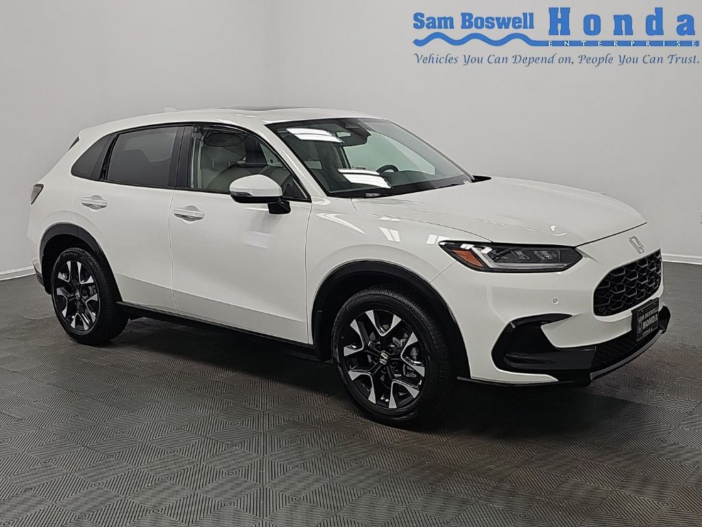 Platinum White Pearl 2027 Honda HR-V SUV / Crossover Front-Wheel Drive Continuously Variable Transmission