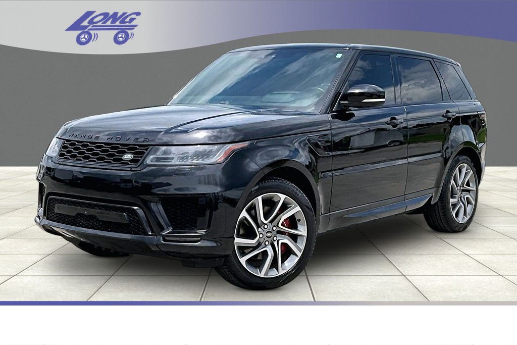 Black 2019 Land Rover Range Rover Sport SUV / Crossover All-Wheel Drive 8-Speed Automatic