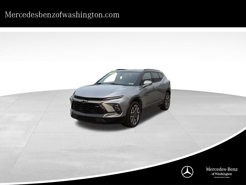 2025 Chevrolet Blazer RS Gray at Klick Lewis Buick Chevrolet