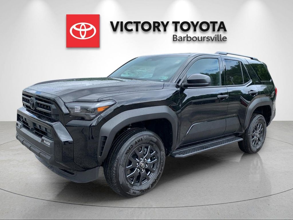 Black 2026 Toyota 4Runner SUV / Crossover Four-Wheel Drive 8-Speed Automatic