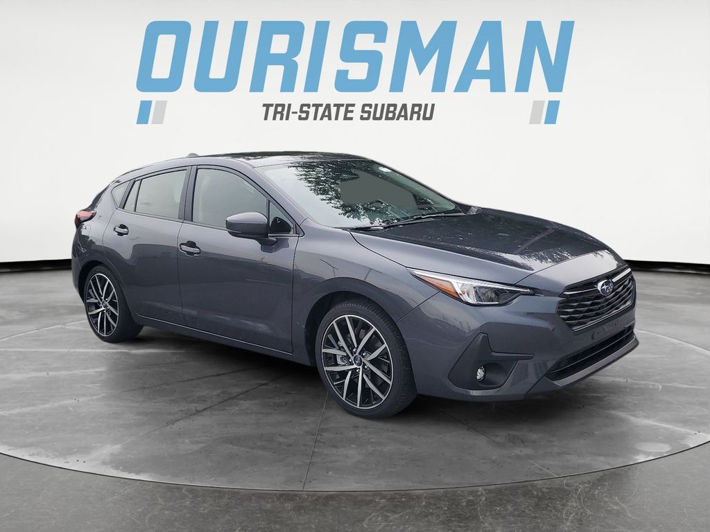 Gray 2026 Subaru Impreza Wagon All-Wheel Drive Continuously Variable Transmission