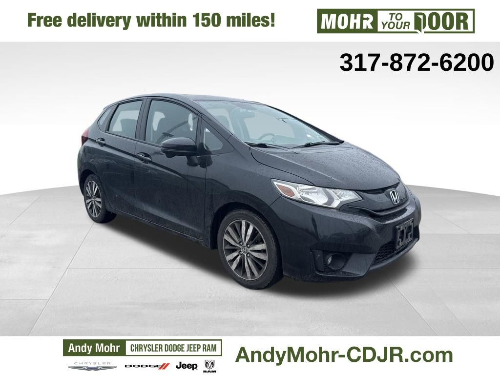 Crystal Black Pearl 2017 Honda Fit EX Hatchback Front-Wheel Drive Continuously Variable Transmission