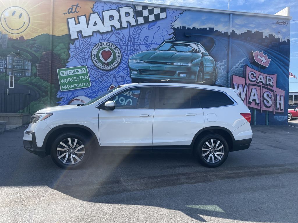 Used 2020 Honda Pilot EX-L with VIN 5FNYF6H59LB067819 for sale in Worcester, MA