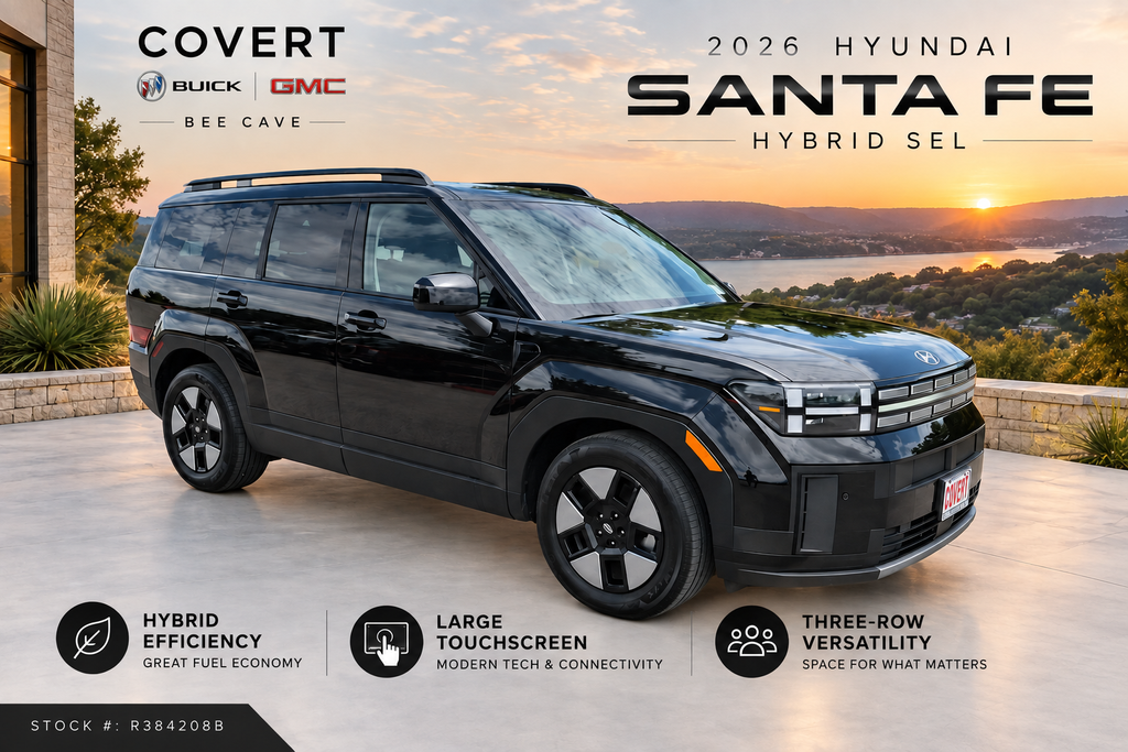 Phantom Black 2026 Hyundai Santa Fe Hybrid SUV / Crossover Front-Wheel Drive 6-Speed Automatic
