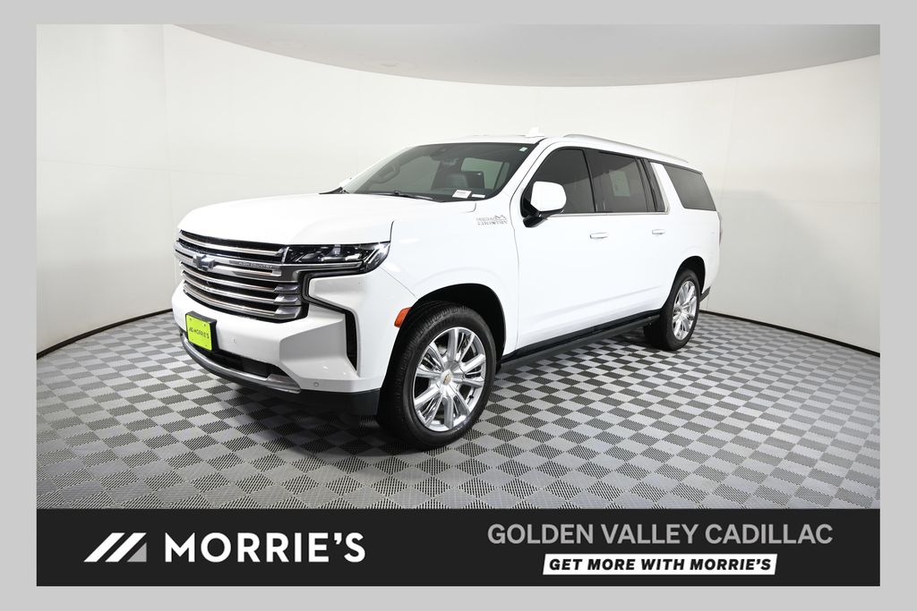 Summit White 2021 Chevrolet Suburban SUV / Crossover Four-Wheel Drive