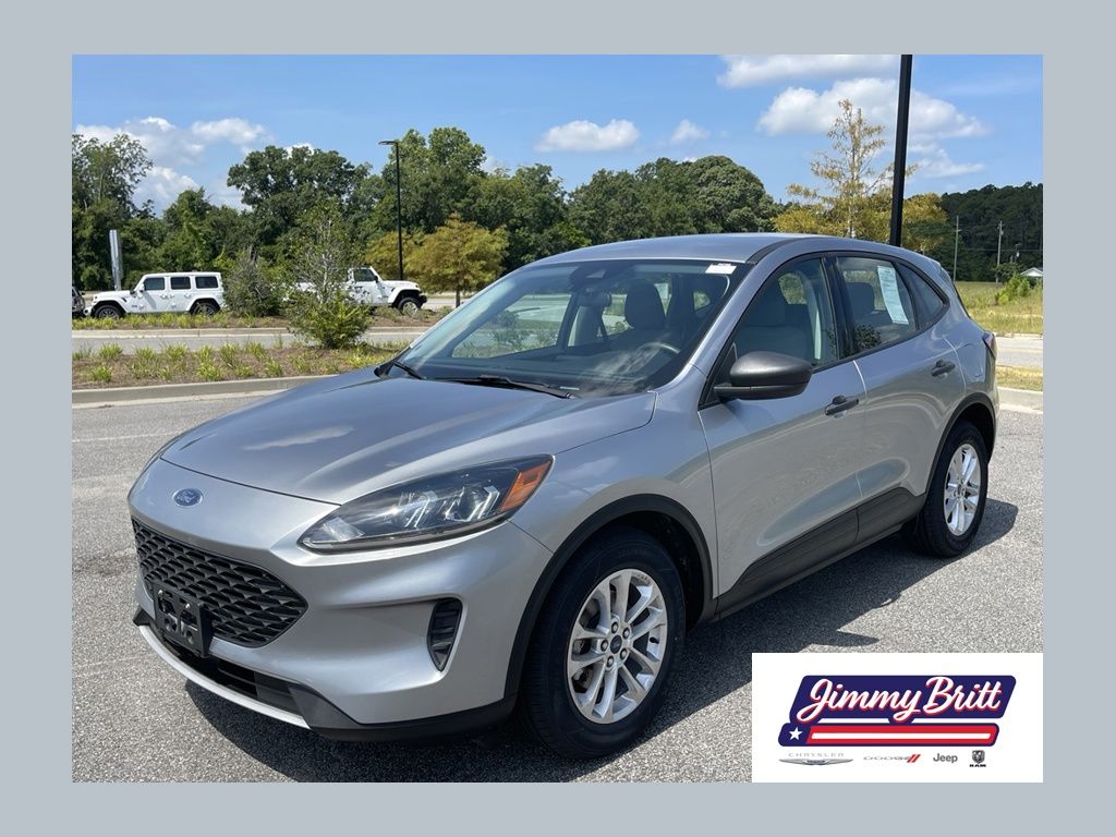 Silver Metallic 2022 Ford Escape SUV / Crossover Front-Wheel Drive 8-Speed Automatic