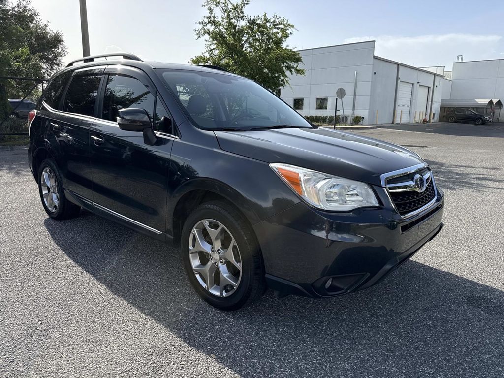 Dark Gray Metallic 2015 Subaru Forester SUV / Crossover All-Wheel Drive Continuously Variable Transmission