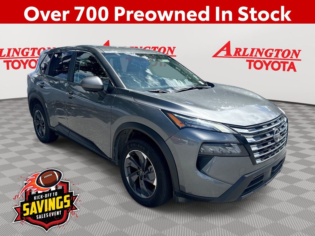 Gray (Gun Metallic) 2025 Nissan Rogue SUV / Crossover Front-Wheel Drive Continuously Variable Transmission