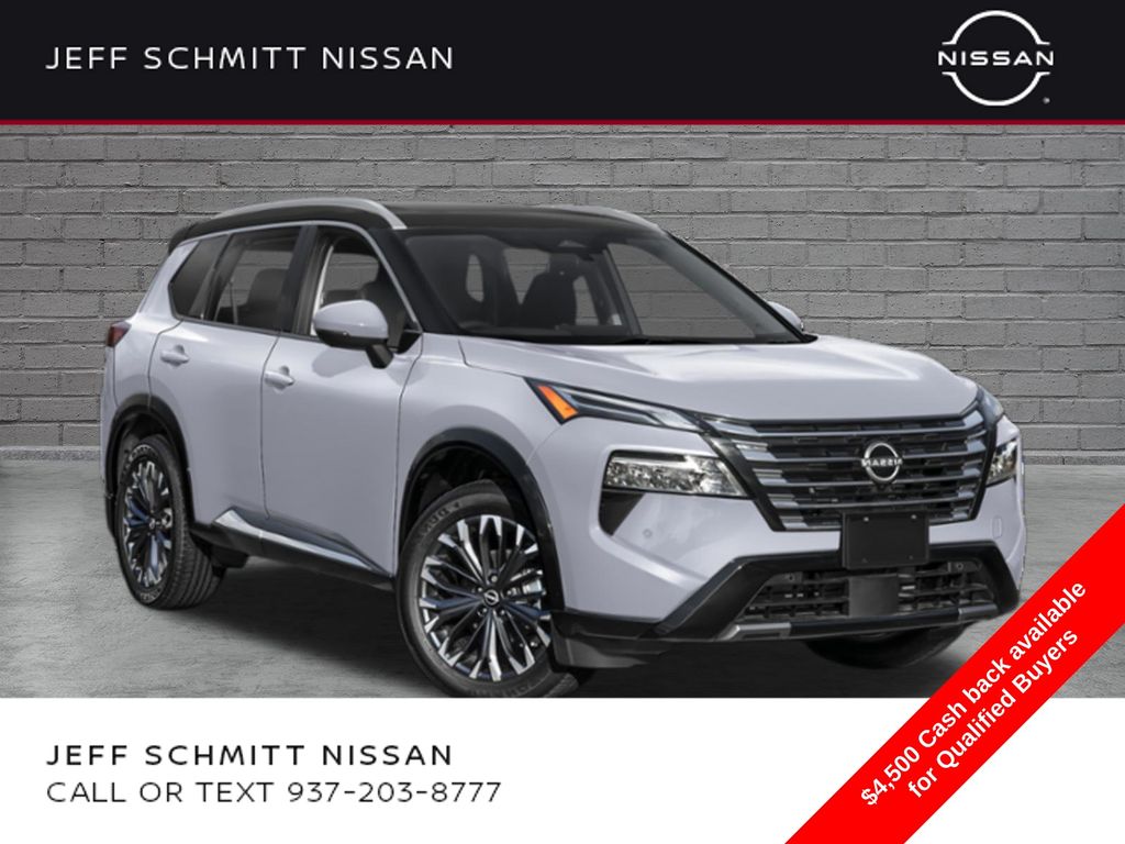 Boulder Gray/Super Black 2026 Nissan Rogue SUV / Crossover All-Wheel Drive Continuously Variable Transmission