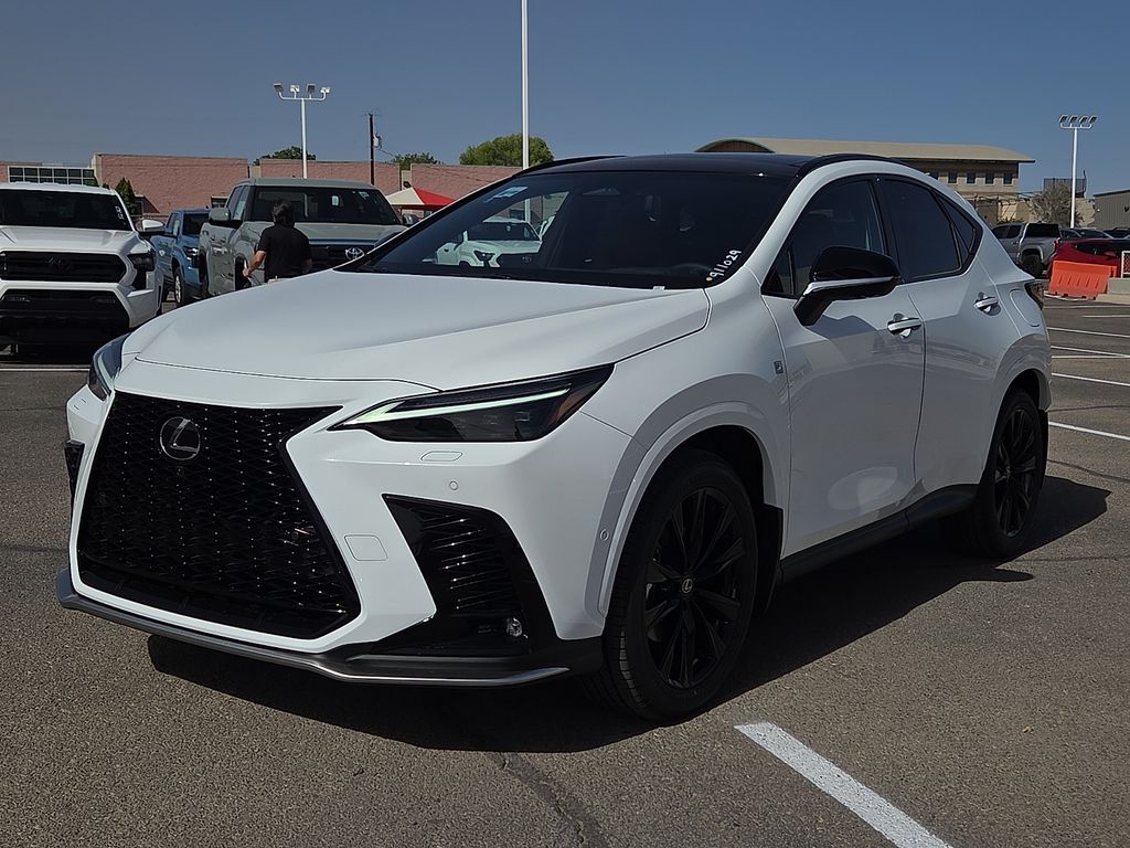 White 2026 Lexus NX 350 F SPORT Handling AWD SUV / Crossover All-Wheel Drive 8-Speed Automatic