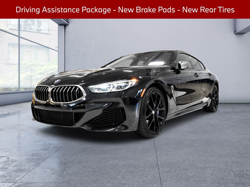 Black Sapphire Metallic 2021 BMW 8 Series Coupe All-Wheel Drive 8-Speed Automatic