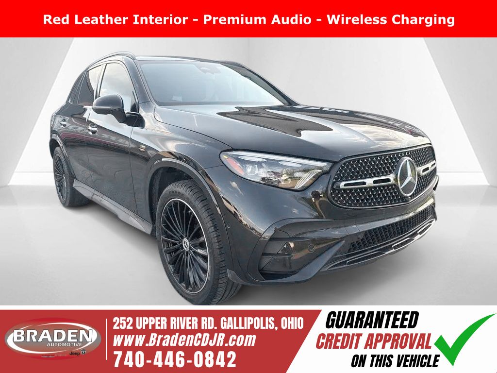 Black 2024 Mercedes-Benz GLC 300 4MATIC SUV / Crossover All-Wheel Drive 9-Speed Automatic
