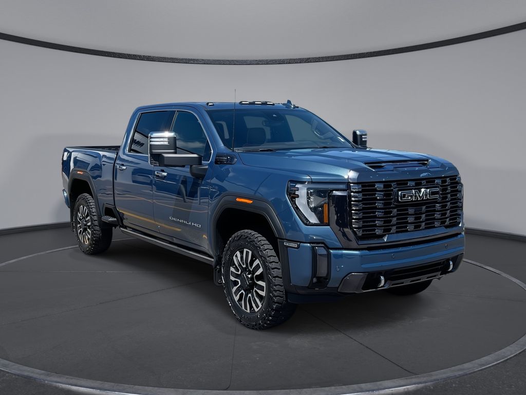 Downpour Metallic 2024 GMC Sierra 2500HD Pickup Truck Four-Wheel Drive Automatic