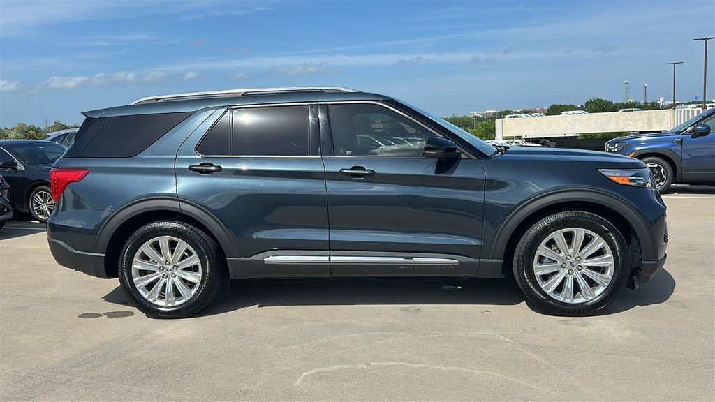 2022 Ford Explorer Limited Blue at DeMontrond Auto Country