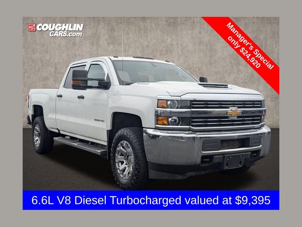 2018 Chevrolet Silverado 2500HD Work Truck Crew Cab 4WD