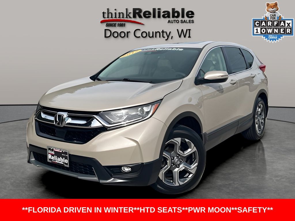 Sandstorm Metallic 2017 Honda CR-V SUV / Crossover All-Wheel Drive Continuously Variable Transmission