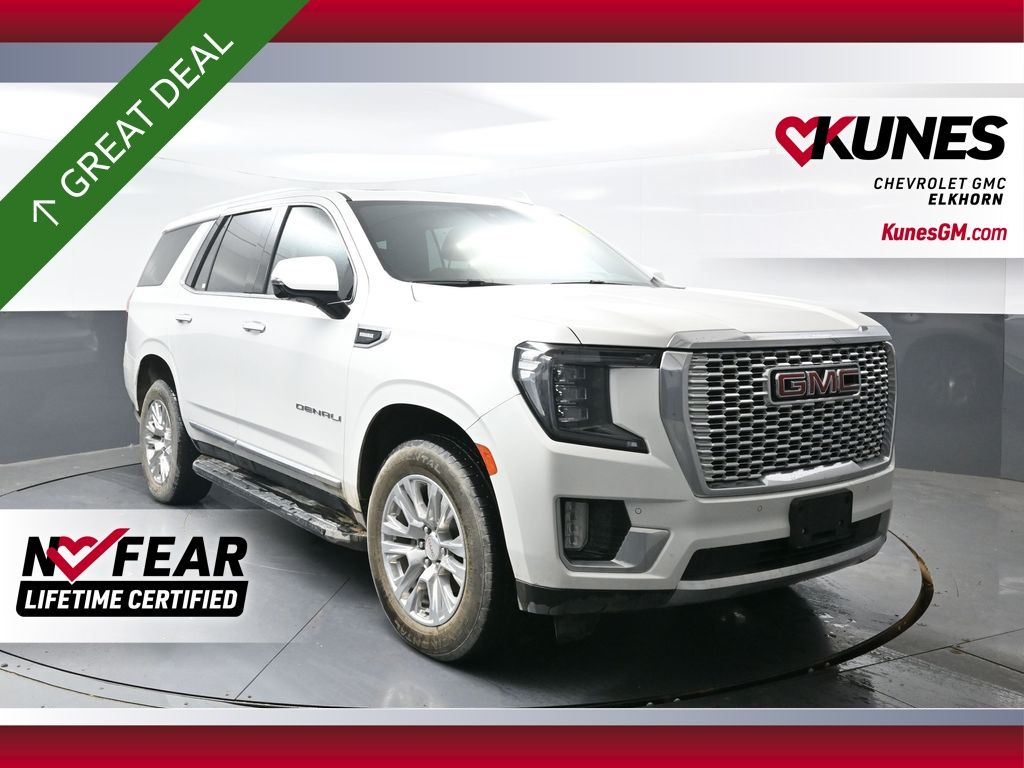 White 2023 GMC Yukon SUV / Crossover Four-Wheel Drive
