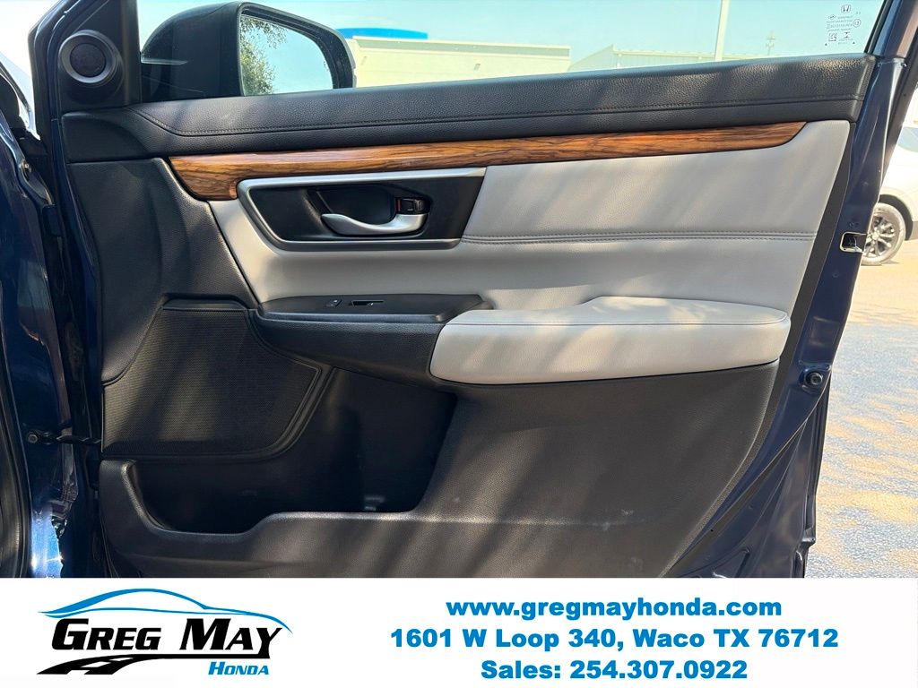 2019 Honda CR-V EX-L Blue at Greg May Honda