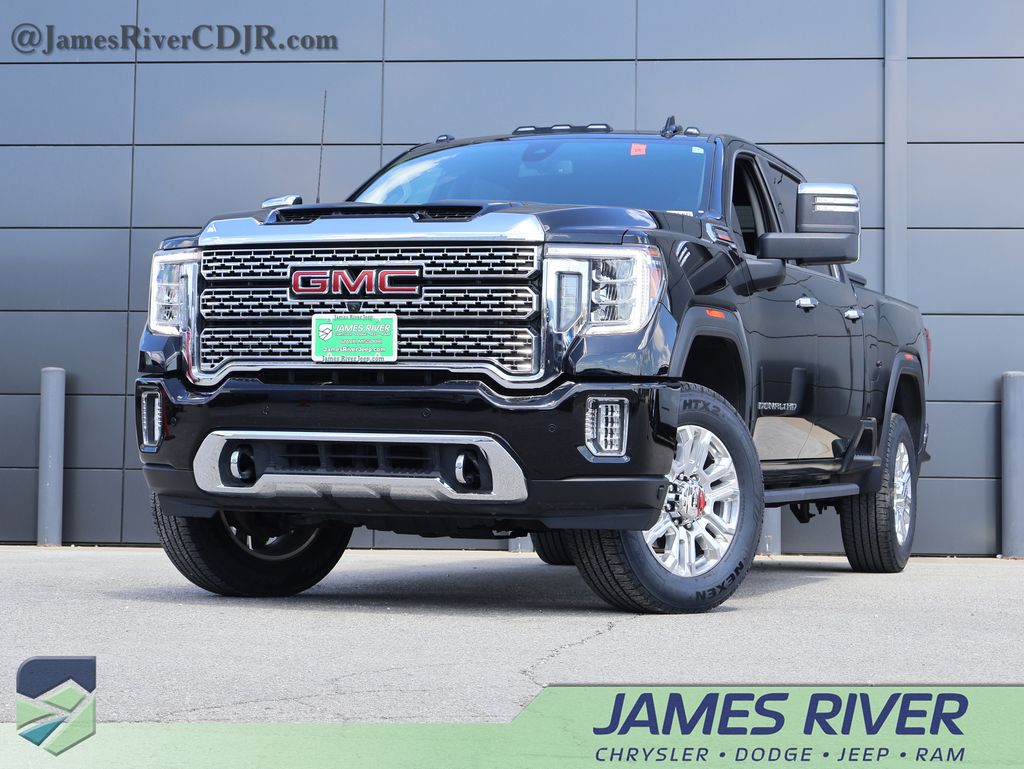 Onyx Black 2022 GMC Sierra 3500HD Pickup Truck Four-Wheel Drive Automatic