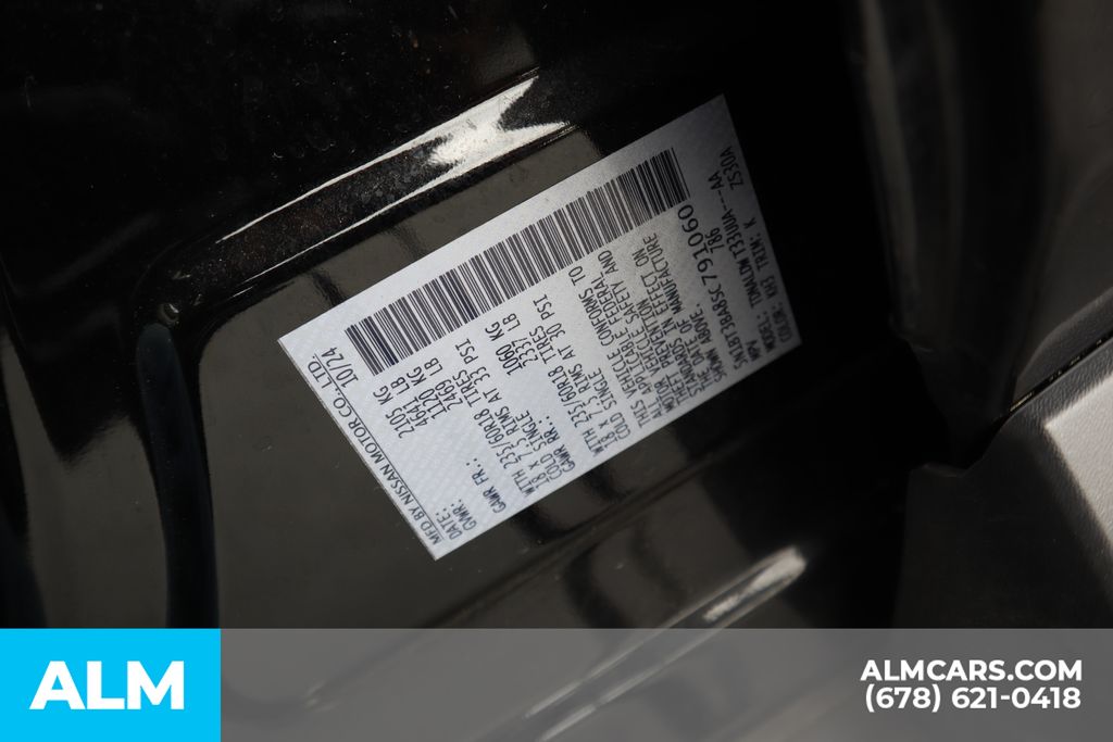 Used 2025 Black Nissan SV image 38