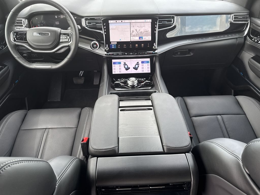 2026 Jeep Grand Wagoneer Summit Obsidian White at Texan Dodge Chrysler Jeep Ram