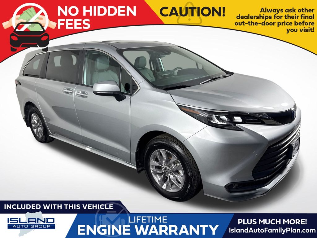 Celestial Silver Metallic 2025 Toyota Sienna Minivan All-Wheel Drive Continuously Variable Transmission