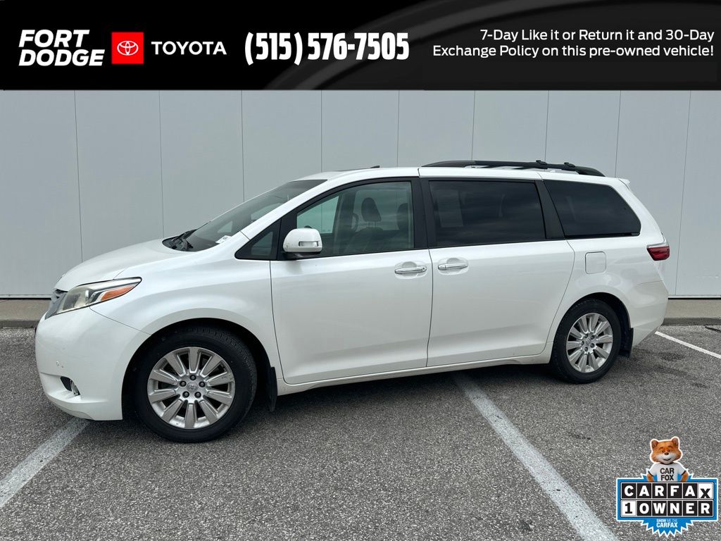 2015 Toyota Sienna Limited 7-Passenger Premium AWD