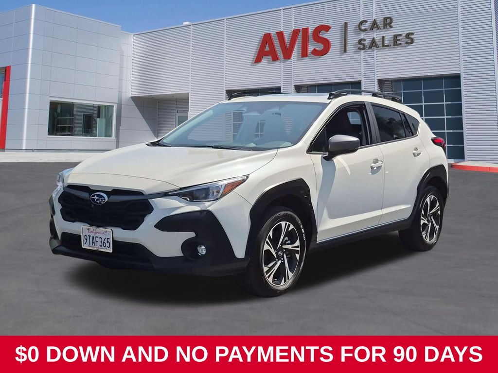 White 2025 Subaru Crosstrek SUV / Crossover All-Wheel Drive Continuously Variable Transmission