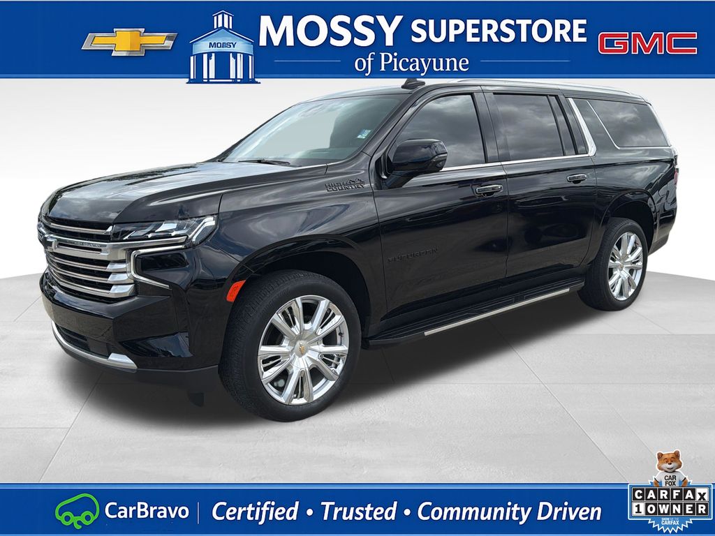 Black 2024 Chevrolet Suburban High Country 4WD SUV / Crossover Four-Wheel Drive