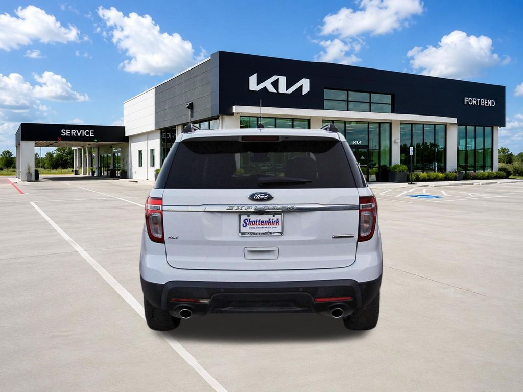 2013 Ford Explorer XLT White at DeMontrond Gulf Freeway