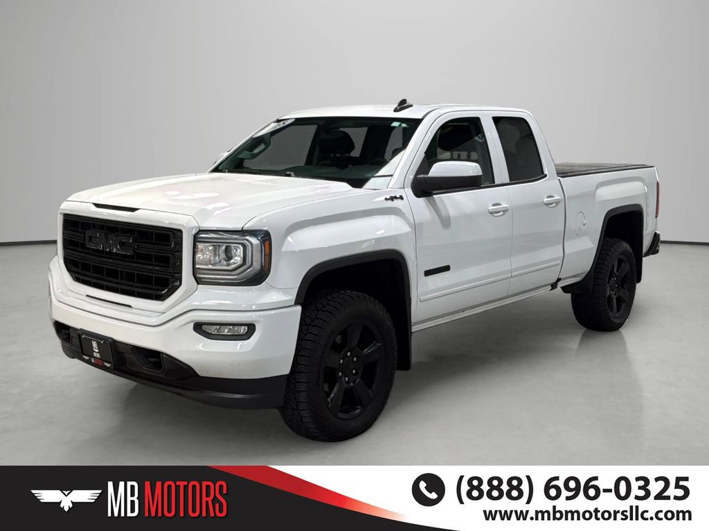 White 2018 GMC Sierra 1500 Pickup Truck Four-Wheel Drive 6-Speed Automatic Overdrive
