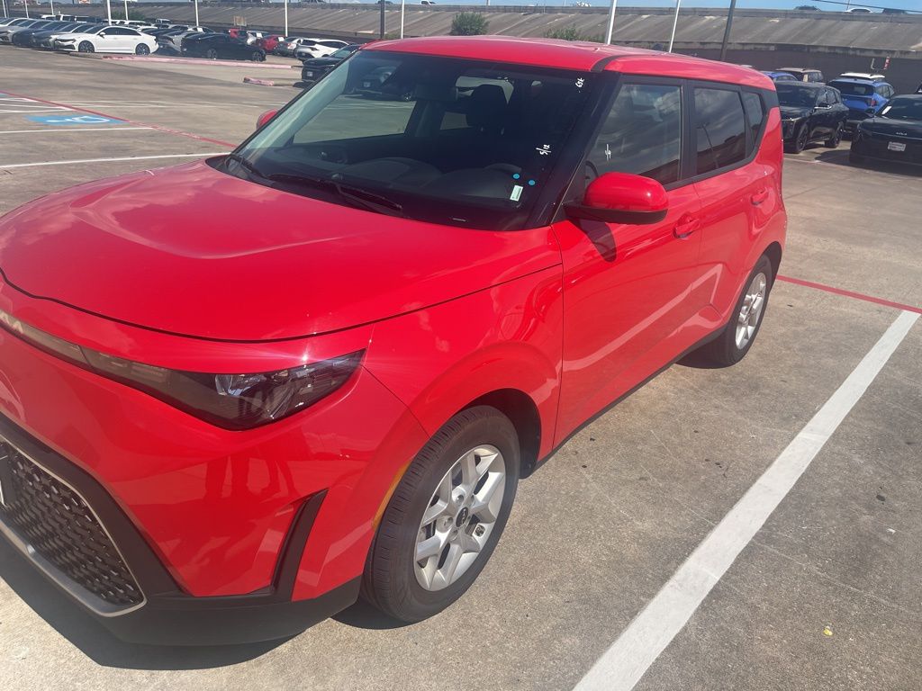 2024 Kia Soul LX Red at Joe Myers Mazda Kia