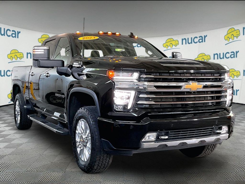 Black 2023 Chevrolet Silverado 2500HD Pickup Truck Four-Wheel Drive Automatic
