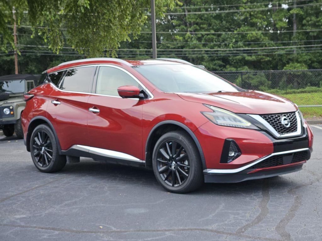 Cayenne Red Pearl Metallic 2019 Nissan Murano SUV / Crossover All-Wheel Drive Continuously Variable Transmission